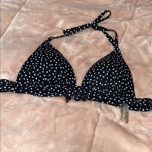 Victoria's Secret Black and White Polka Dot Top